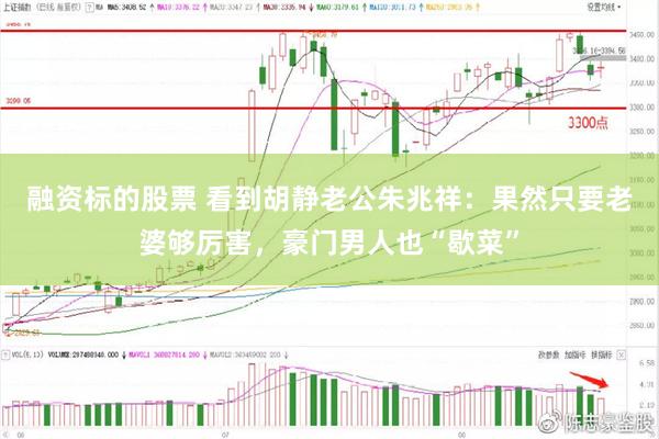 融资标的股票 看到胡静老公朱兆祥：果然只要老婆够厉害，豪门男人也“歇菜”