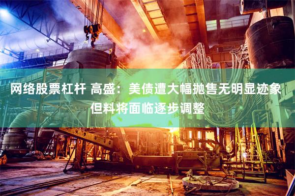 网络股票杠杆 高盛：美债遭大幅抛售无明显迹象 但料将面临逐步调整